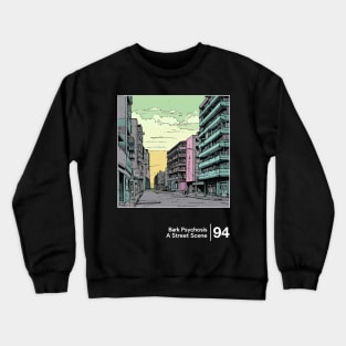 Bark Psychosis - Minimalist Graphic Artwork Design Crewneck Sweatshirt